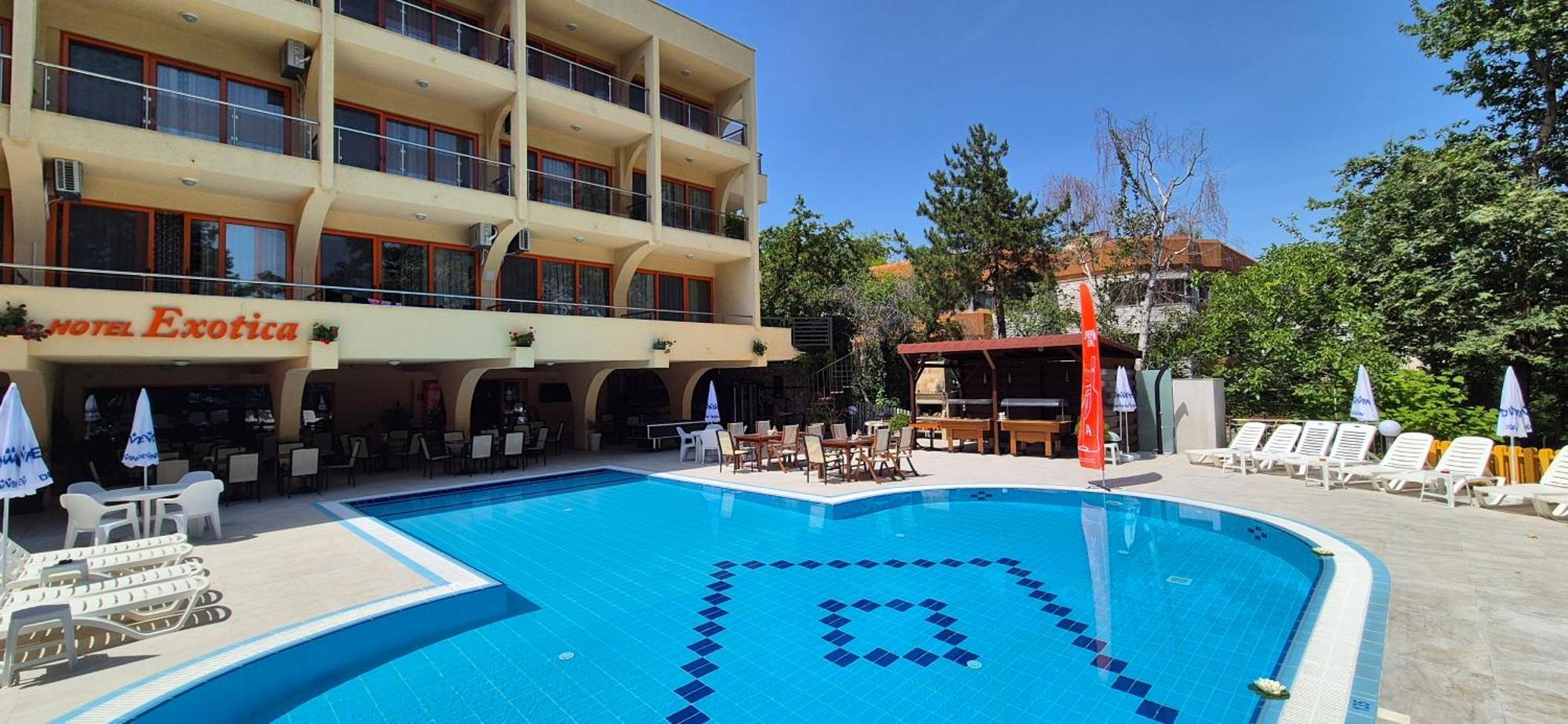 Hotel Exotica Goldstrand Exterior foto